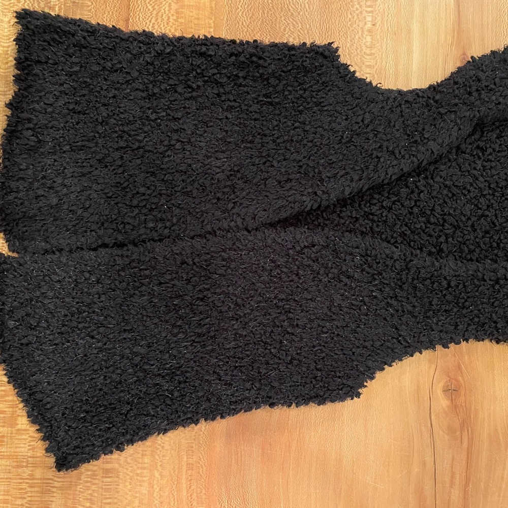 Wild Pearl Black Shrug with Unique Cutouts